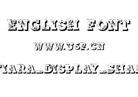 Mutiara_Display_Shadow.ttf下载