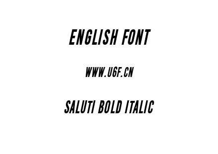 Saluti Bold Italic.ttf下载