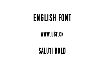 Saluti Bold.ttf下载