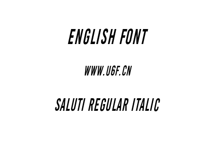 Saluti Regular Italic.ttf下载