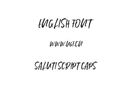 Saluti Script Caps.ttf下载
