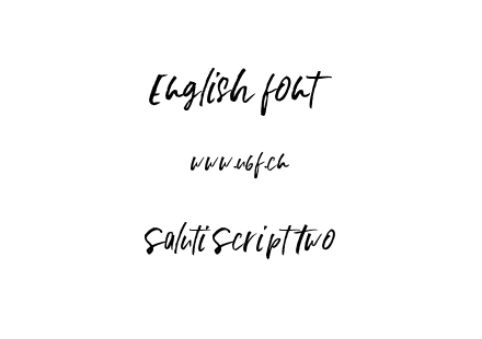 Saluti Script Two.ttf