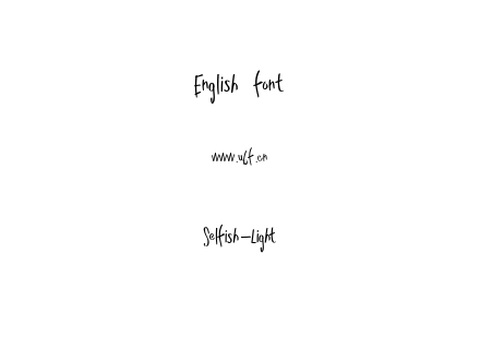 Selfish-Light.ttf下载