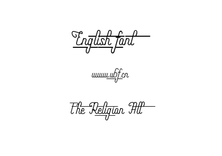 The Religion Alt.ttf下载