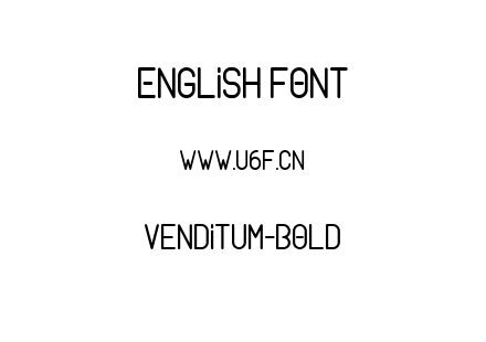 Venditum-Bold.ttf下载
