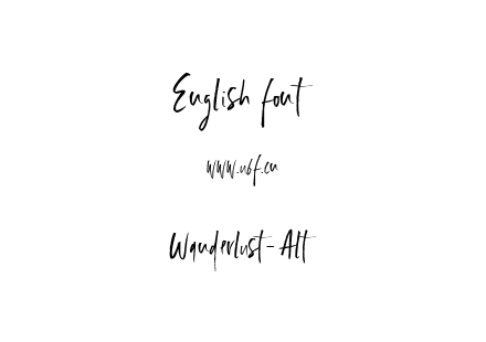 Wanderlust-Alt.ttf下载