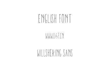 Willshering sans.ttf下载
