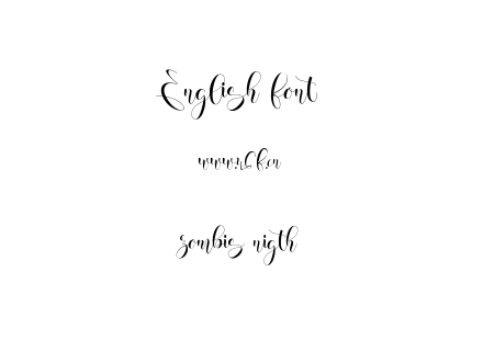 zombis nigth.ttf下载