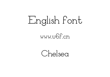Chelsea.ttf下载