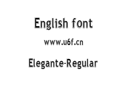 Elegante-Regular.ttf下载