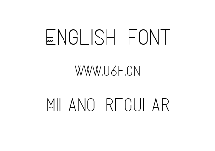 Milano_regular.ttf下载