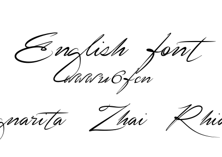 Signarita Zhai Rhianne.ttf下载