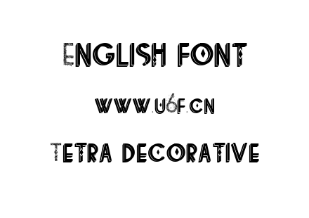 Tetra decorative.ttf下载