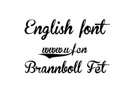 Brannboll Fet.TTF下载
