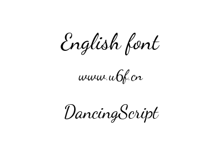 DancingScript.TTF下载