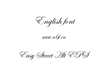 Easy Street Alt EPS.TTF下载