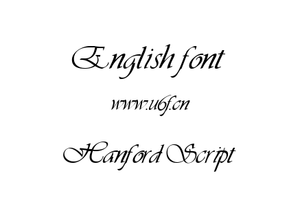 Hanford Script.TTF下载