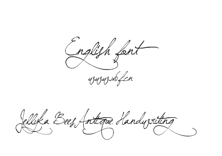 Jellyka BeesAntique Handwriting.TTF下载