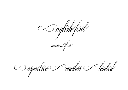 Respective Swashes Slanted.TTF下载