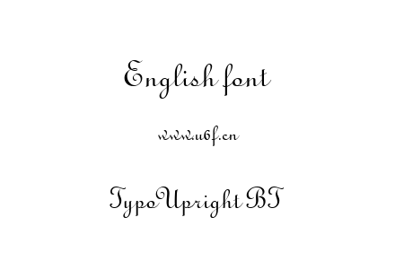 TypoUpright BT.TTF下载