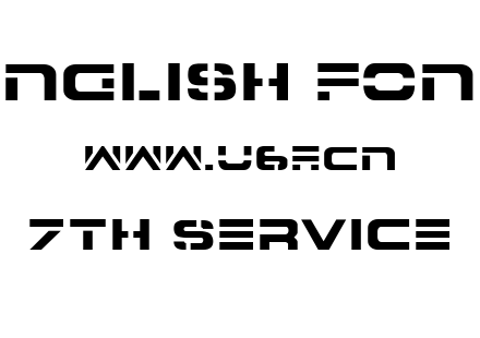 7th Service.ttf