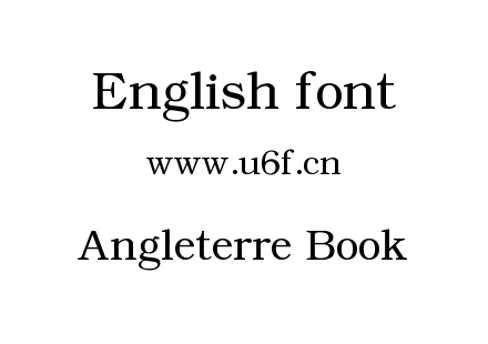 Angleterre Book.ttf