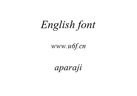 aparaji.ttf