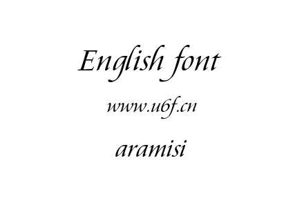 aramisi.ttf