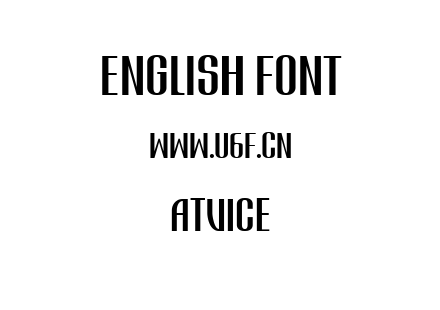 字体-ATViCE.ttf下载