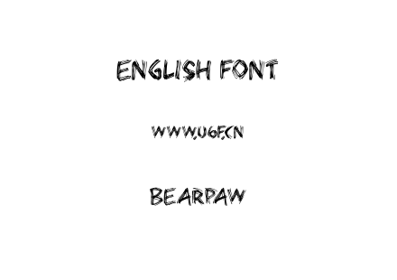 Bearpaw.TTF