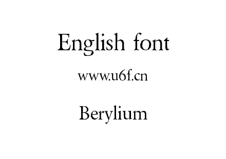 Berylium.ttf