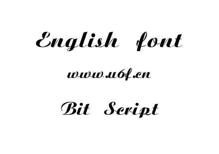 Bit Script.ttf