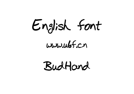 BudHand.ttf