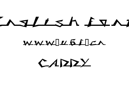CADDY.TTF