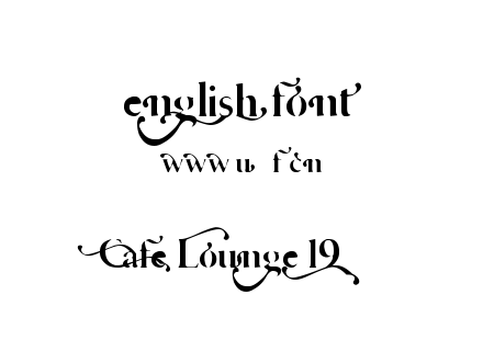 Cafe Lounge 19.ttf
