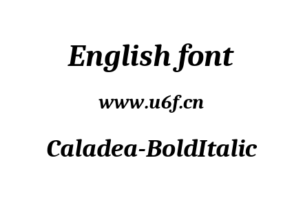 Caladea-BoldItalic.ttf