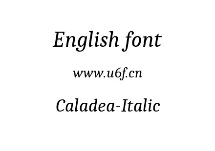 Caladea-Italic.ttf