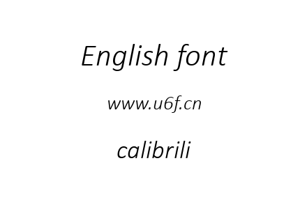calibrili.ttf