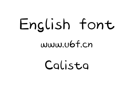 Calista.ttf