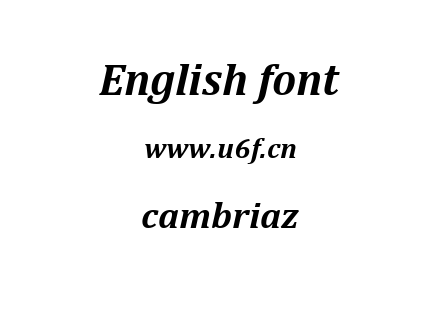 cambriaz.ttf