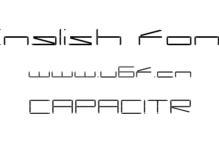 CAPACITR.TTF