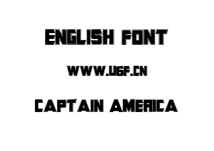 字体-Captain America.ttf下载