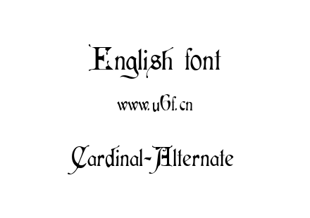 字体-Cardinal-Alternate.ttf下载