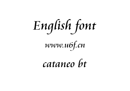 cataneo bt.ttf