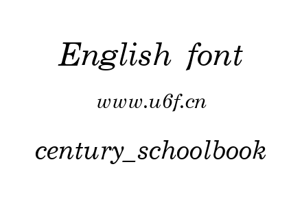 century_schoolbook.ttf