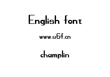 champlin.ttf下载