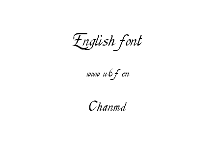 Chanmd.ttf下载