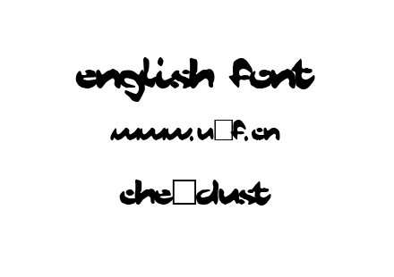 CHE-DUST.TTF下载