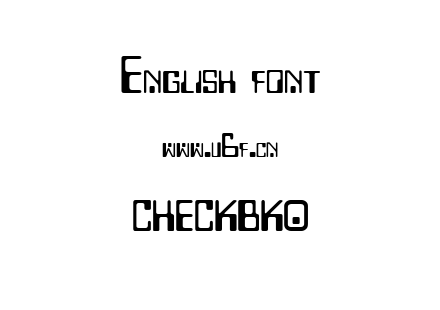 CHECKBK0.TTF下载