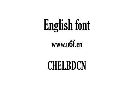 CHELBDCN.ttf下载